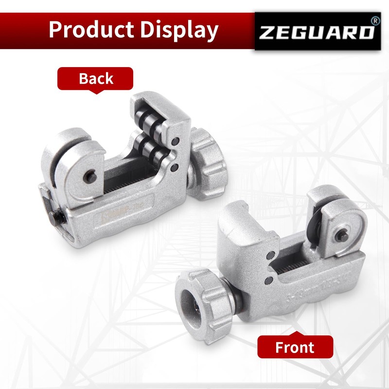 Zeguard 3-19mm Pipe Cutter, Adjustable Pipe Slice, Mini Tube Cutter