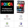 Posca Mitsubishi Pencil PC8K8C Punta ancha, 8 colores