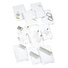 Durable Inserts for Duraprint Badgemaker Card 150gsm 30x60mm Ref 1451