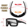 WDP100 Q38 Powersports Motorcycle anti fog Riding Ski Sports glasses