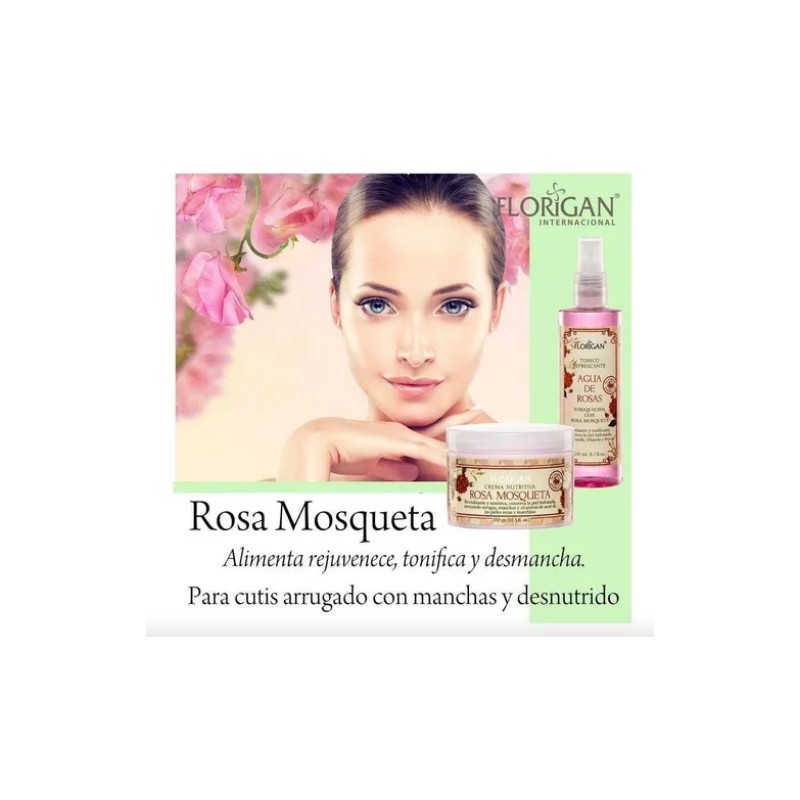 Tonico Refrescante Agua De Rosas