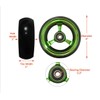 RIANTWHEEL, 4 X 1.0 inch, Solid, PU Wheels, Wheelchair Casters,