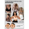 OEAK Women Comfortable Push Up Bras Wireless Seamless Full Coverage