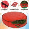 Christmas Wreath Garland Storage Bag - Stores Up To 80cm