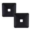 2 RV 4" RUBBER BUMPER PLUG END CAP COVER w/Tabs