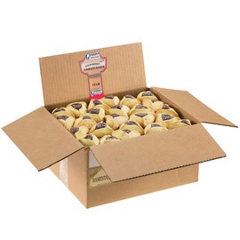 Green's Bakery Bulk Strawberry Hamentashen Kosher Cookie Pastry - 10 lbs. (Approximately 135 cookies in each box)
