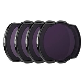 Freewell Standard Day – 4Pack ND8, ND16, ND32, ND64 Filters Compatible with DJI Avata Drone