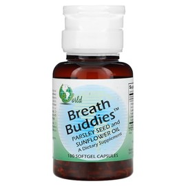 World Organics Breath Buddies Capsules 180, 2 Pack