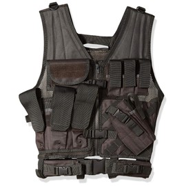 NC Star Tactical Vest, Urban Gray, Large-2X