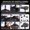 Ergonomic Bicycle Saddle with Gel & Memory Foam - Wide