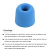 sourcing map Replacement Foam Ear Tips Earbuds Bud 4-4.7mm Middle