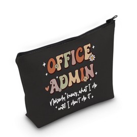 Office Admin Gift Administrative Assistant Cosmetic Bag Office Ladies Gift (Office Admin CA Bag)