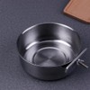 BESPORTBLE Stainless Steel Bird Bowl: 2 Pcs Bird Feeding Dish