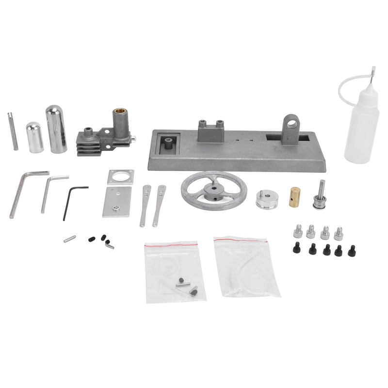 DIY Stirling Engine Motor Model Assembly Set Zinc Alloy Physical
