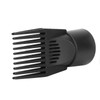 3Pcs Multifunction Blow Dry Nozzle Set Black Plastic Cordless Includes