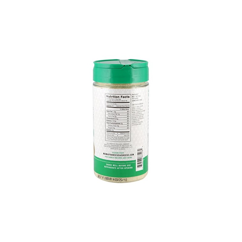 Mama Francesca Premium Classic Parmesan Cheese, 8 Ounce