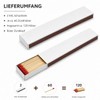 jameitop® 2 XXL / Jumbo Packs of Matches Without Print/White