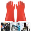 12KV High Voltage Proof Rubber Insulated Gloves Waterproof Safety Electrical