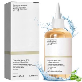 Ácido Glicólico 7% Toning Solución: 240ml Exfolia Rejuvenecimiento Tonificante Para Manchas Y Acné - Acid glicolico tónico reafirmante tonificante y facial para piel grasa despigmentante