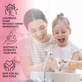 Elcove Foaming Hand Soap Refills (10 Pack), Concentrated Powder Soap Refills, Make 10 Bottles of Eco Friendly, Non Toxic, Plastic Free Foaming Hand Wash (Sweet Citrus)