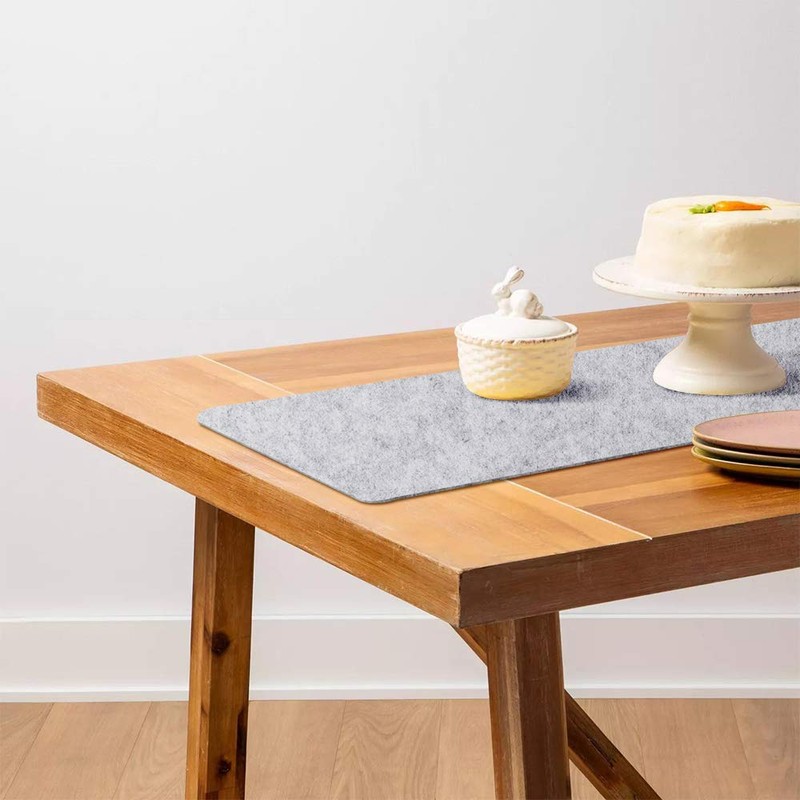 Auckpure Felt Table Runners - Washable Place Mats - 30