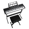 Unbranded Glarry GEP-110 61 Key Keyboard w/ Piano Stand Piano