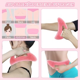 Scraping Tool Large Body Gua Sha Massager for Lymphatic Drainage Massage and Body Shaping - Device Muscle Scratcher for Back, Neck, Face and Leg Massage