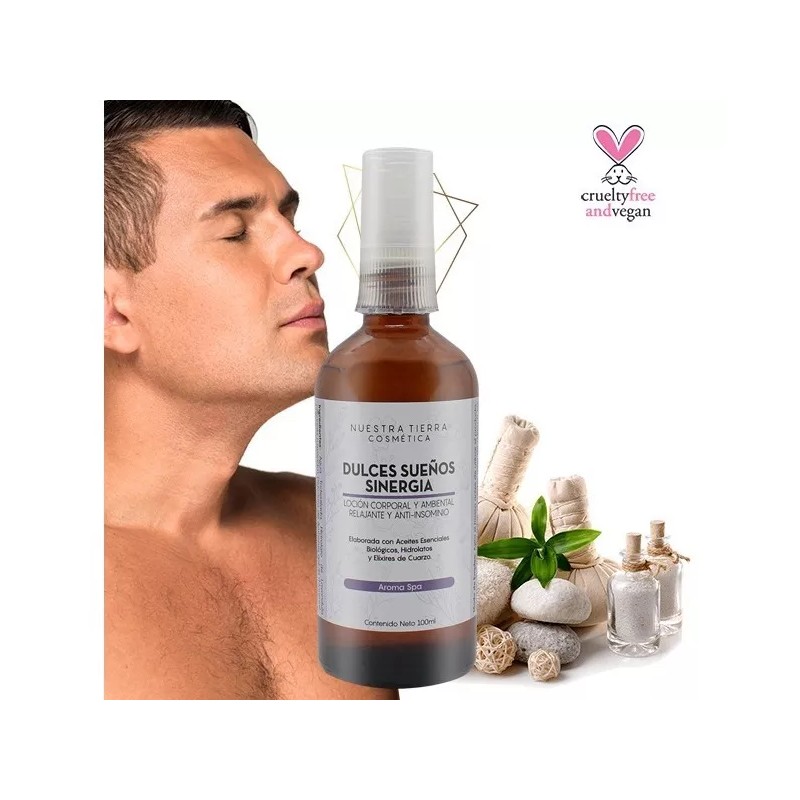 Nuestra Tierra Cosmética Ancestral Loción Orgánica Relajante Anti-insomnio Dulces Sueños
