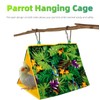 Kovcfon Parrot Hanging Cage Small Pet Warm Hanging Bed for