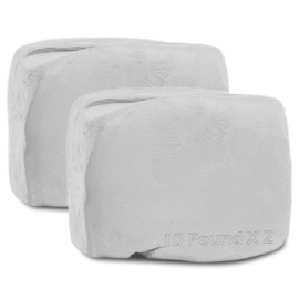 ReArt Mid High Fire Pottery Cone 05-10 for Wheel Throwing, Hand Building, Sculpting - All-Purpose Modeling Clay (High Fire, 20Lbs)