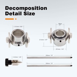 PT-31 Circle Guide LG40Circinus Roller Guide JG-40WSD-40 compasses WheelRoller Guide for PT-31 PlasmaTorch CUT40 CUT50D LGK40Plasma Cutter Torch PK1