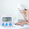 2 Pack Digital Timer - Kitchen Timer Clock with Magnetic