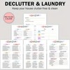 AD/HD Cleaning Planner,Bundle Household Cleaning Schedule,Cleaning Plan Schedule,Daily Weekly Monthly