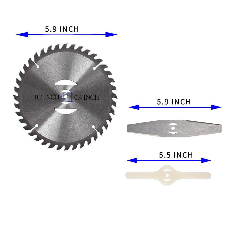 Manganese Steel Round Saw Blade Attachments Weed Wacker,Metal Blade Weed