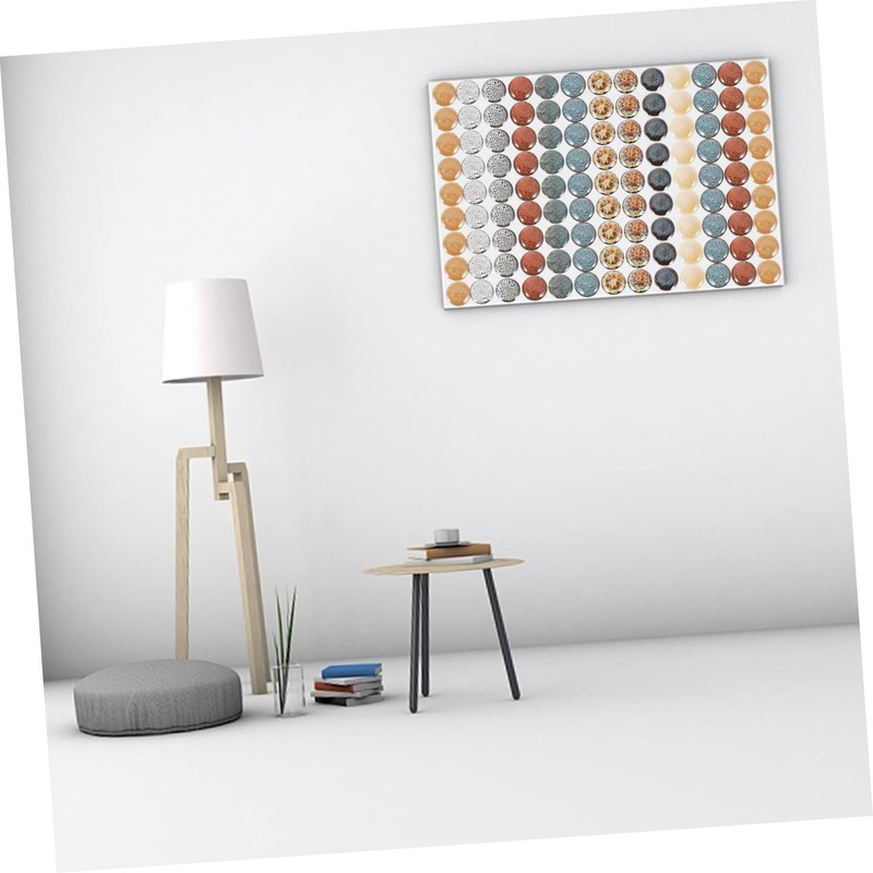 SUPVOX Ceramic Material DIY Tiles Pebble Stones Assemble Tile Making