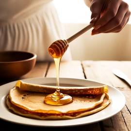 Honey Dipper,Wooden Honey Dipper, Unique BOXWOOD Honey Dipper,Honey Spoon,5.6 inch,Honey Stick,1 pcs