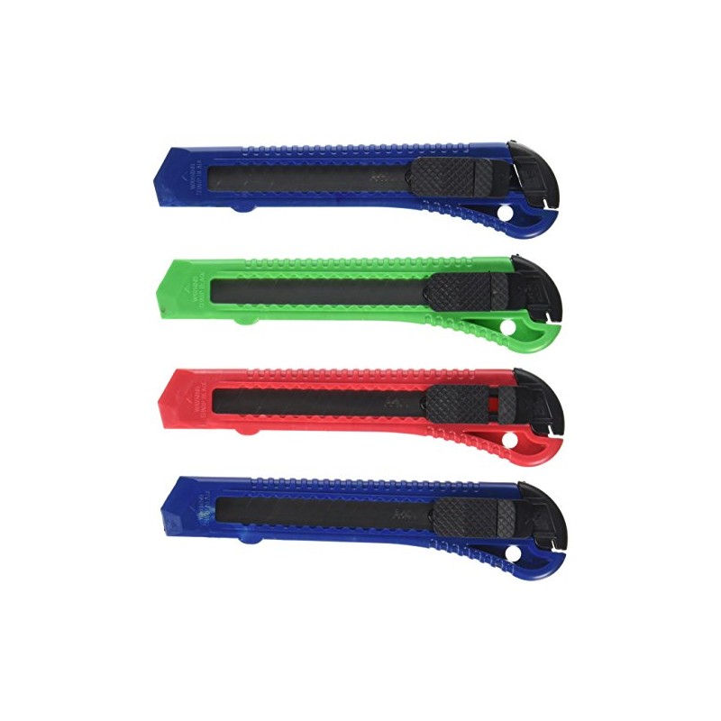 Lots of Utility Knives Box Cutters Breakaway Blades (4-PACK)