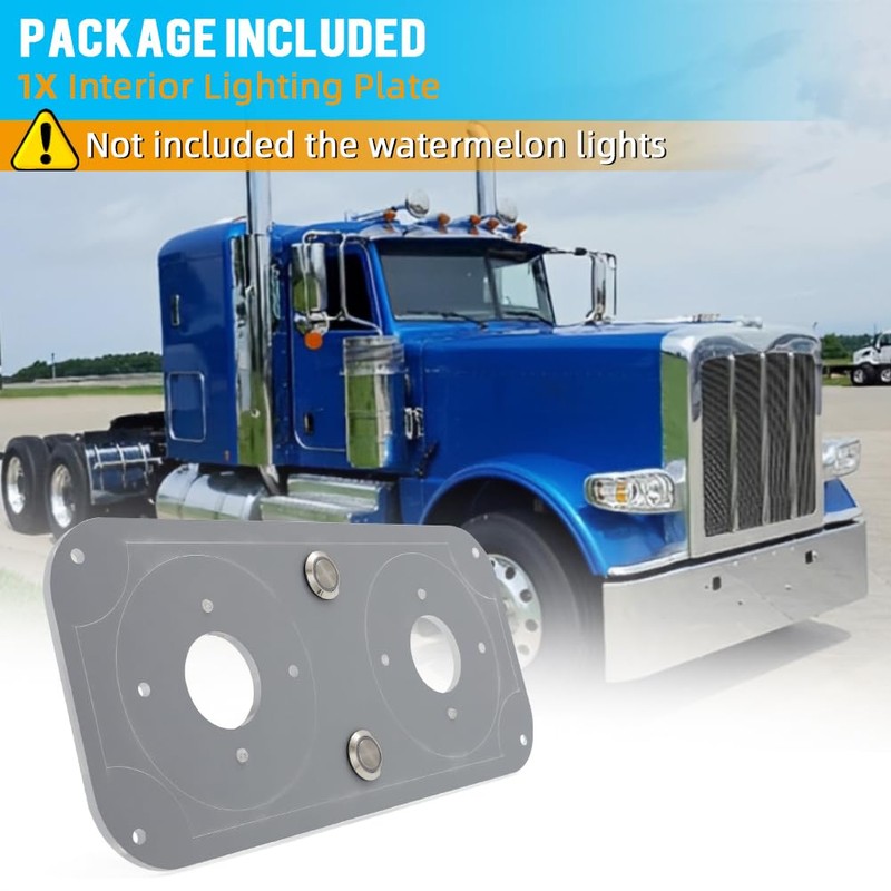 AUTOVIC Interior Light Plate Switch for Peterbilt Truck 359 379