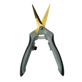 Piranha Pruner Trimming Scissors - Curved Titanium Blade