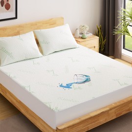 Queen Waterproof Mattress Cover Pad Protector