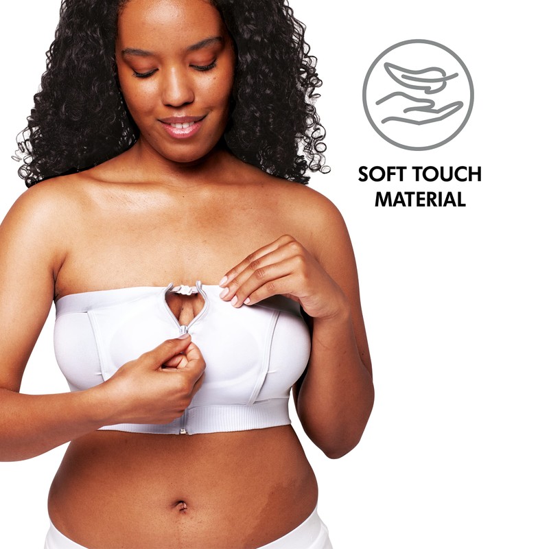 Medela Hands Free Pumping Bustier, Easy Expressing Pumping Bra with