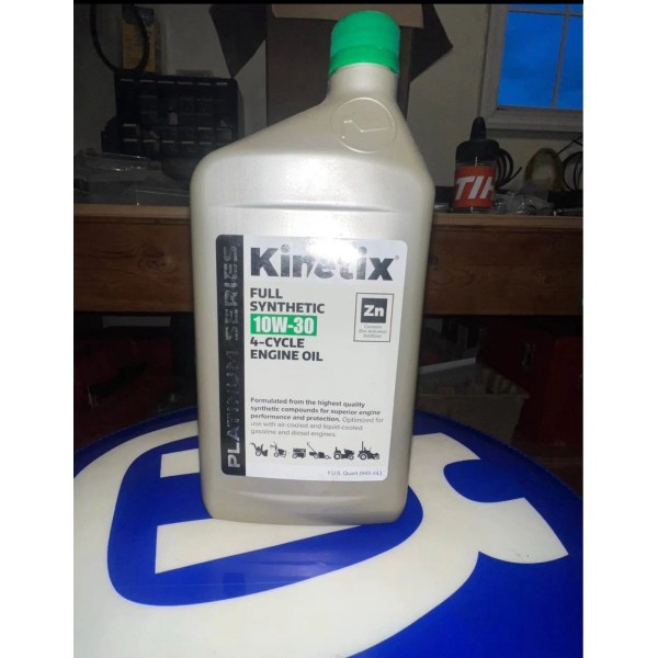 KINETIX FULL SYNTHETIC 10W-30 SMALL ENGINE FOUR CYCLE OIL WITH