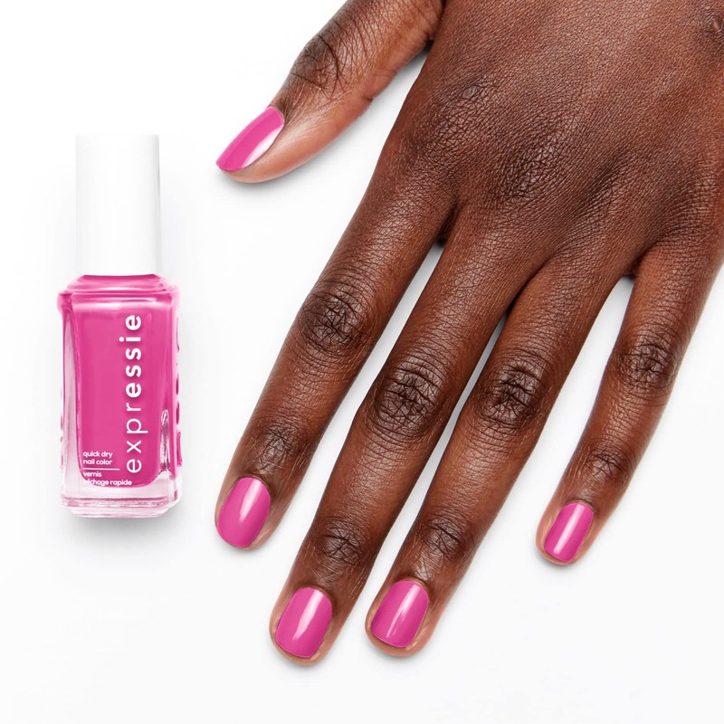 essie Schnelltrocknender Nagellack „expressie“, Vegane Formel ohne Inhaltsstoffe tierischen Ursprungs,