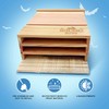 Outer Trails Bat House Outdoor Bat Habitat, Natural Cedar Wood,