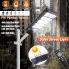 MUCH 120000lm Commercial Solar Street Lights LED Outdoor Dusk Dawn