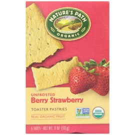 Nature's Path Toaster Pastries, Strawberry Un-Frosted, 6 ct