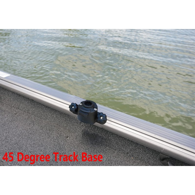 Brocraft Boat 45 Degree Gunnel Track Drink Holder / 45