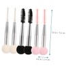 Baluue Professional Makeup Brush Kit 6-piece Double-ended Makeup Tools Face