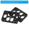 PATIKIL 3/8" Skateboard Riser Pads 2 Pack PU 3x2" Skateboard