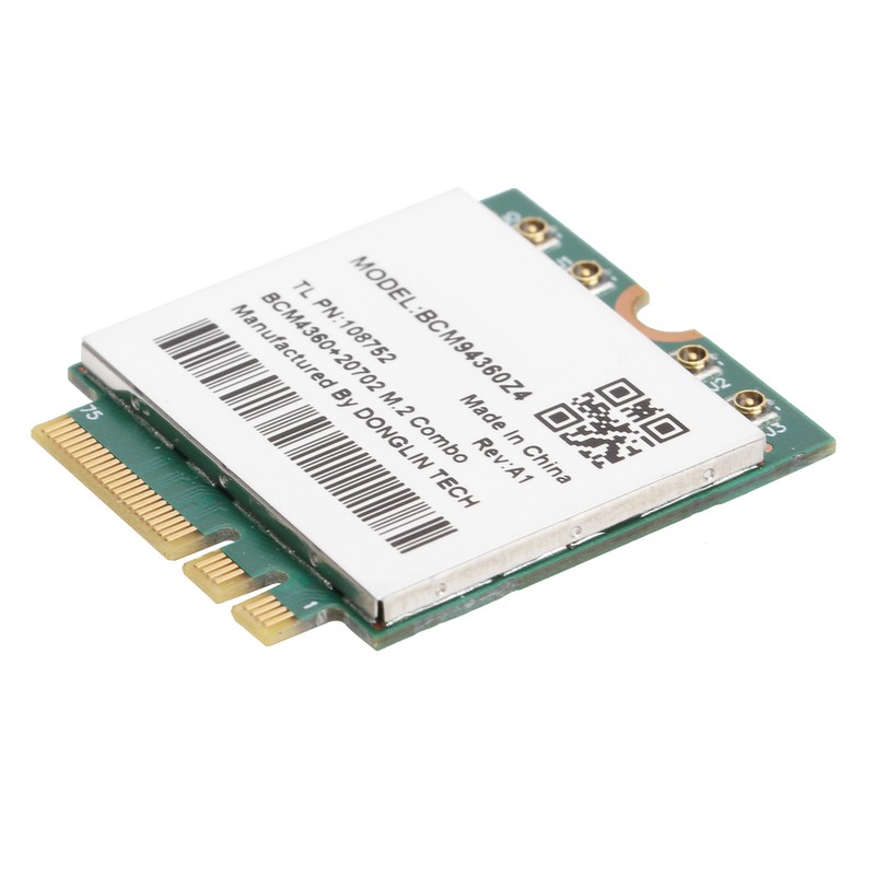 Wireless Network Card 802.11ac 1300Mbps WiFi Bluetooth 4.0 M.2 NGFF
